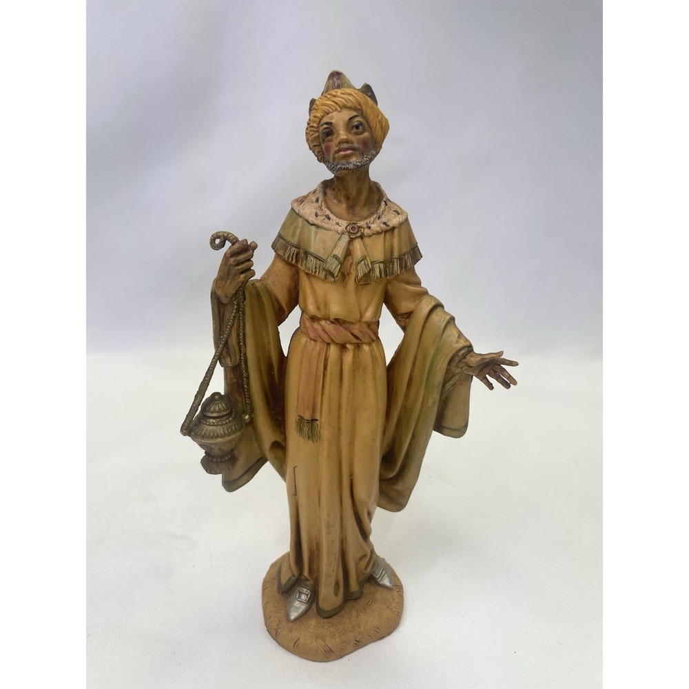 King Balthazar 7.5" Fontanini Depose Italy 304 Nativity Vintage Christmas Magus